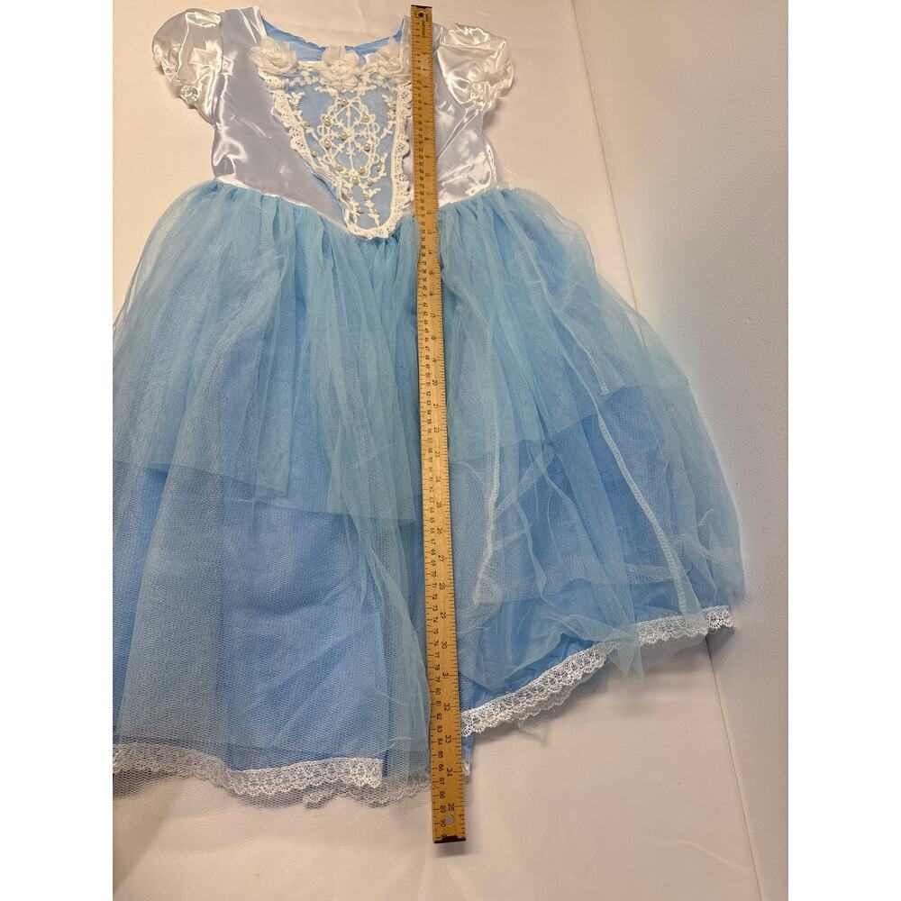 Child girl Classic blue Cinderella dress, cape&purse 6-8 yrs Halloween costume - Picture 7 of 9